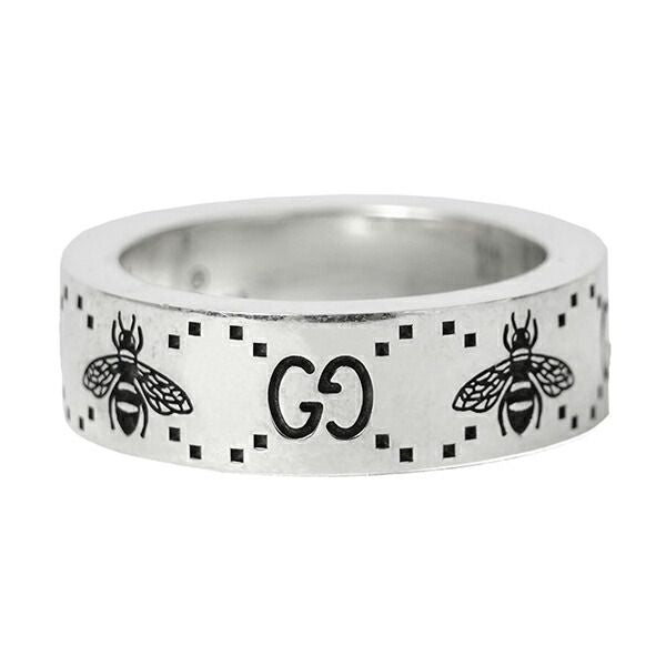 Gucci Ring GG & Bee Silver