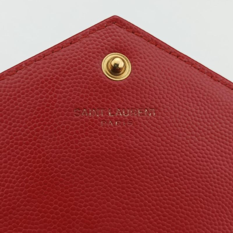 Yves Saint Laurentyves Saint Laurentmonogram Red Caviar Skin 393953 Gnc393953051