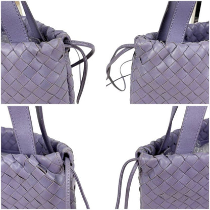 Bottega Veneta Intrecciato Mini The Valve Drawstring Ring Bag Drawstring Shape