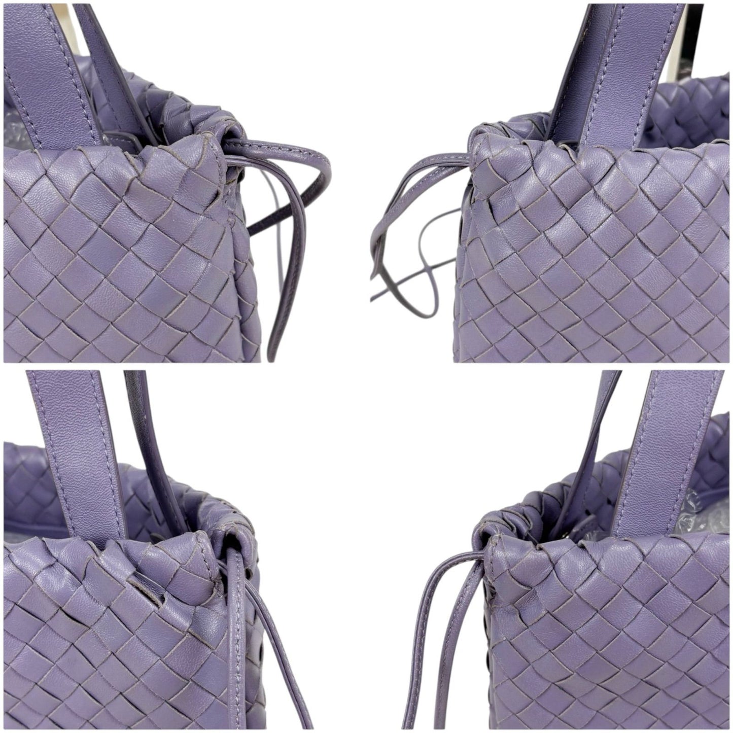 Bottega Veneta Intrecciato Mini the Valve Drawst Ring Bag Drawstring Crossbody