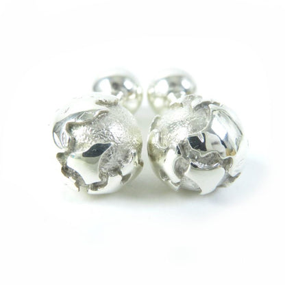 Tiffany & Co Earth Motif Cufflinks Button Cufflinks Sv925 Silver