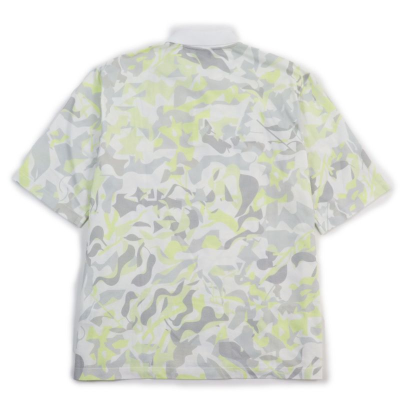 Hermes 23SS Paz Vjetar 100% Cotton Deer Fabric Total Pattern Short Sleeves Polo