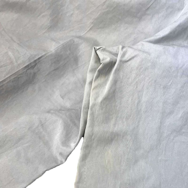 Prada 09ss Cotton Nylon Slack Pants Light Gray S Spd50p