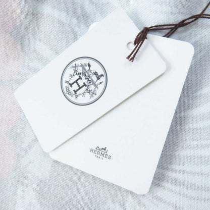 Hermes 23SS 3e0551d1 Wild Print Denim Dress With Serie Buttons Dress Multi 36