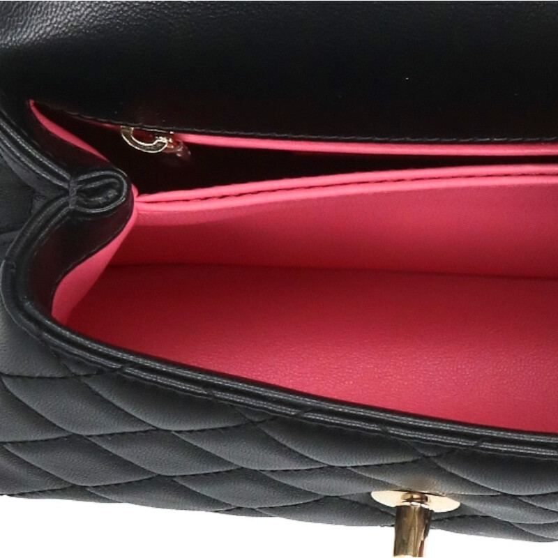 Chanel As2215 Coco Handle XXS Lambskin Chain Shoulder Bag Ladies XXS