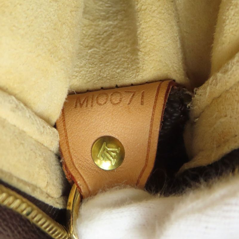 Louis Vuitton M51146 Looping MM Tote Bag Monogram Canvas Women