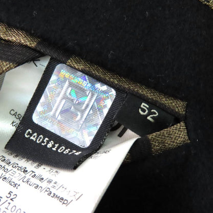 Fendi 2019 Fj0562 100% Cashmere Lining FF Logo And Zucca Pattern Logo Buttons