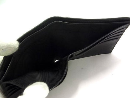 Saint Laurent Leather Star Bifold Wallet Black Ar4558