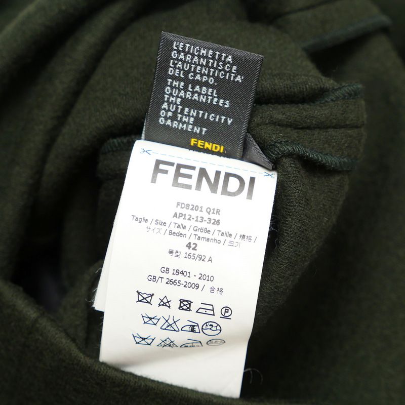 Fendi Dress Size 42 Bicolor Sleeveless Dress Made In Italy 20240924 Ra1362