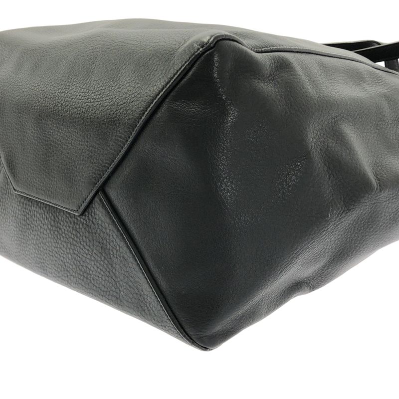 Celine - Phoebe Cabas Phantom Small Leather Tote Bag - Black - Women