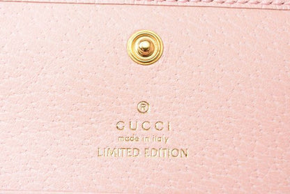 Gucci Mini Wallet Gucci Fold Over Wallet Flora Limited Edition Canvas Rose