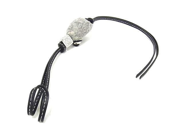 Rare Loewe Felt X Leather Penguin Key Holder Charm Women's