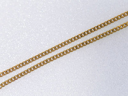 Authentic Chanel Logo Faux Pearl Necklace Pendant GP Gold Plated White Accessori