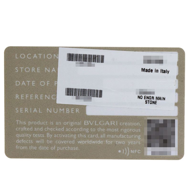 Bvlgari B-zero1 Bee Zero1 Design Legend Diamond Necklace 18K Pink Gold Ladies