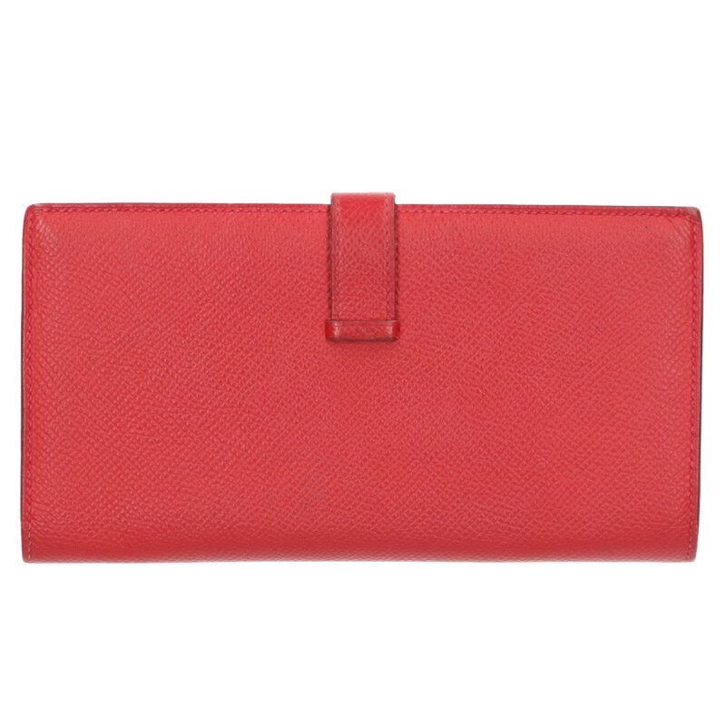 Hermes Bearn Souffle Z Engraved Svhardware Wallet Men's