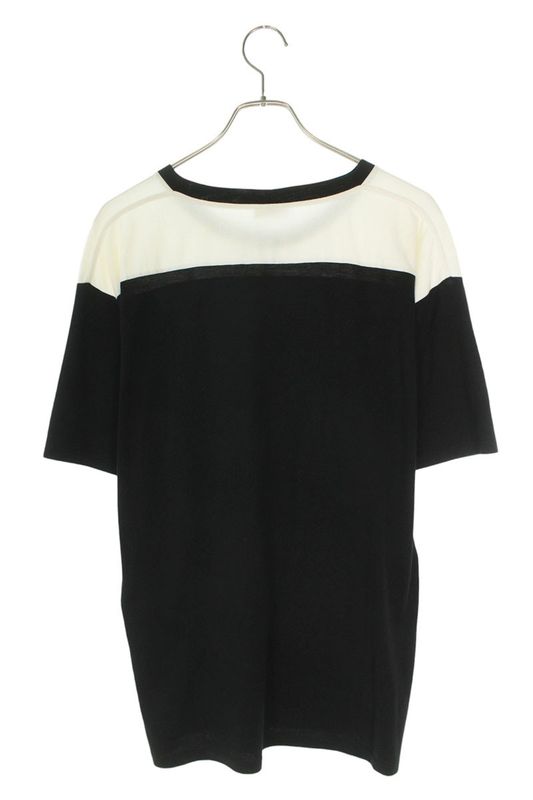 Celine 21SS 2x839500o Check Print Studded Bicolor Loose T-shirt Men's M