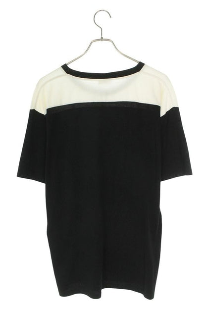 Celine 21SS 2x839500o Check Print Studded Bicolor Loose T-shirt Men's M