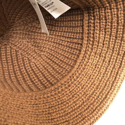 Celine Triomphe Crochet Bucket Hat 2a80t384d Camel Beige Cashmere Celine