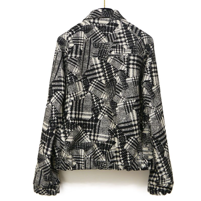 Louis Vuitton Setup Black And White Men's 46 38 Checked
