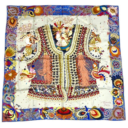 Hermes Costume De Fete Costume De Fete Carre 90 Silk Scarf Multicolor
