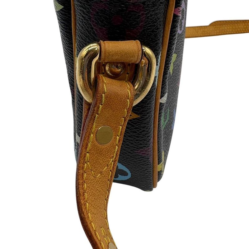 3060 Louis Vuitton Multicolor Monogram Lift M40056 Shoulder Bag LV Noir Black