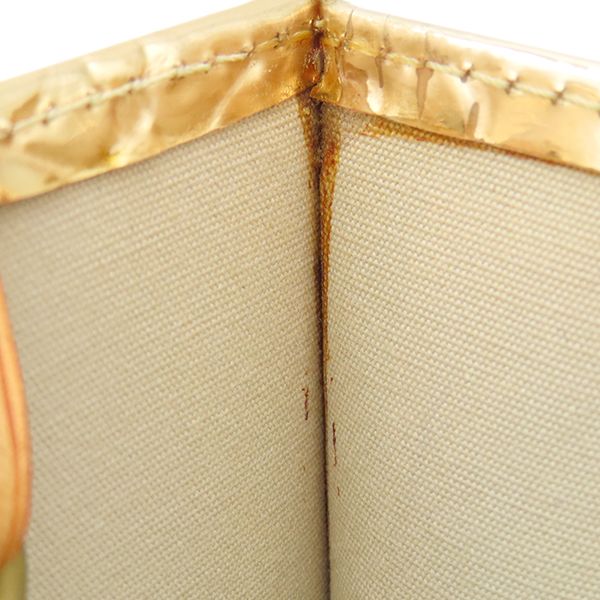 Louis Vuitton Tote Bag Sac Pla Mirror Vinyl Dre Gold Hardware Gold M40268