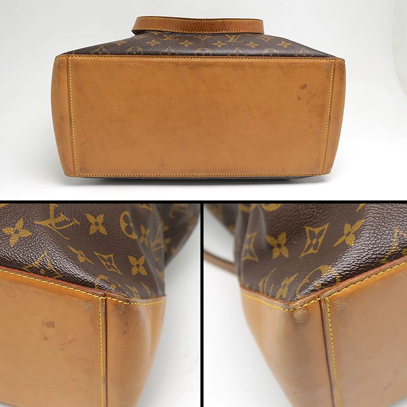 Louis Vuitton Cabas Mezzo M51151 Monogram Tote Bag A4 Size