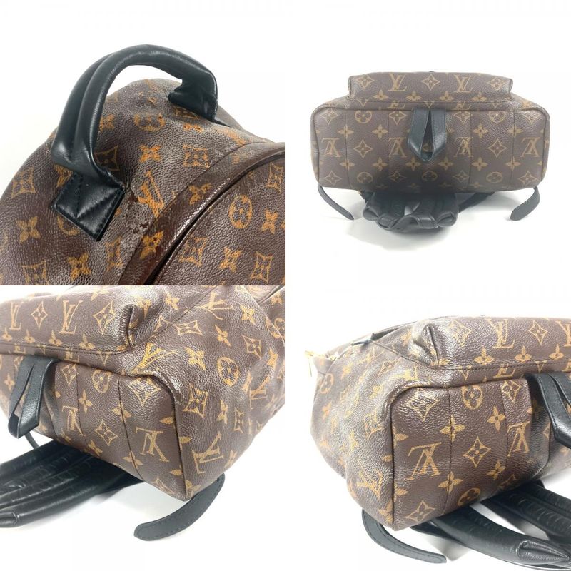 Louis Vuitton Backpack Sac Palmsp Rings Backpack MM M44874 Monogram Canvas Brown