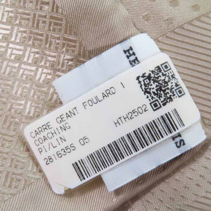 Hermes 2025 Carre Geant 100% Silk Pi/lin Large Shawl/stall Scarf With Box Made