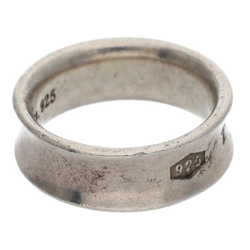 Tiffany & Co 1837 Silver Narrow Ring Men's Size 15