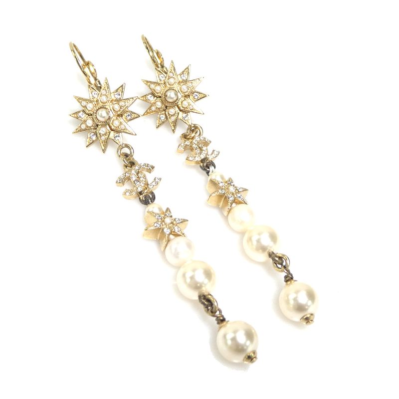Chanel Earrings Coco Mark