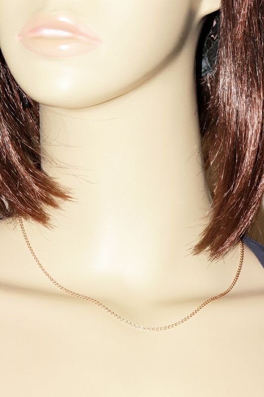 Bulgari Necklace Chain Necklace 18K Pink Gold Bulgari Chain Necklace