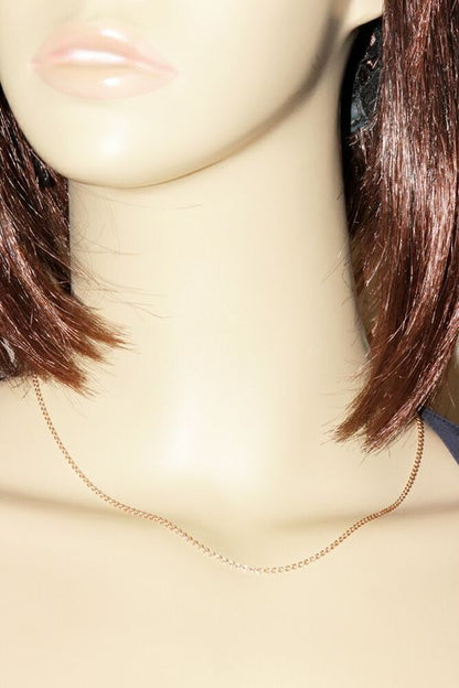 Bulgari Necklace Chain Necklace 18K Pink Gold Bulgari Chain Necklace