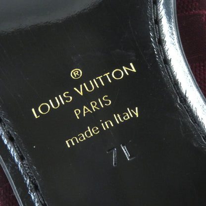 Louis Vuitton Hauteuil Line Logo Embroidery Velvet Damier Shoes Loafers