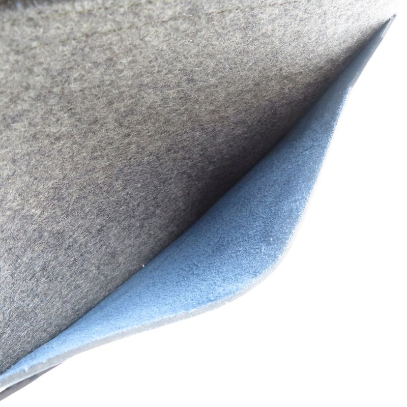Hermes Toudou 29 Vaux Epson Felt Silver Hardware Grimoire Blue Indigo Lesan D