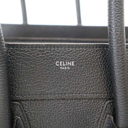 Celine Luggage Micro Shopper Handbag 189793dru 38no E-at-1201 Black