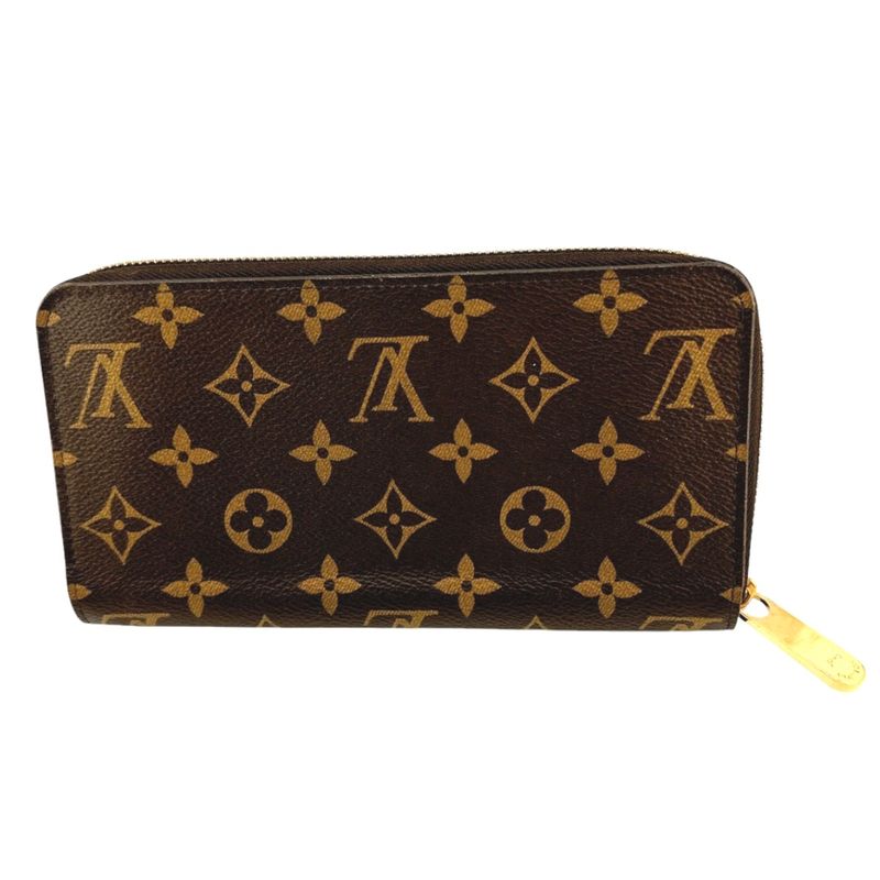 Louis Vuitton M42616 Monogram Round Zipper Zippy Wallet Long Wallet Louis