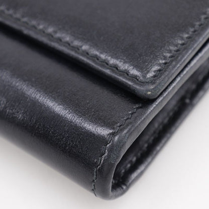 Gucci Jackie 1961 652681 Calf Black Women's Chain Wallet