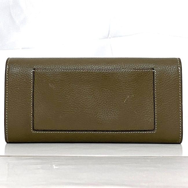 Celine Bifold Long Wallet Large Flap Ec21285 Glazed
