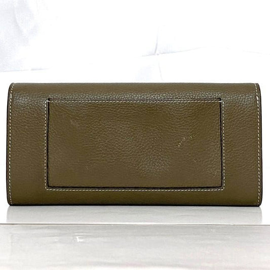 Celine Bifold Long Wallet Large Flap Ec21285 Glazed