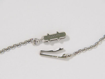 Authentic Cartier C Heart Diamond 750 WG Necklace Pendant White Gold Heart