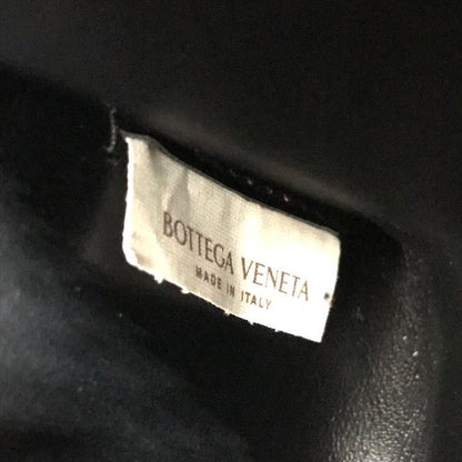 Bottega Veneta Intrecciato Maxi Clutch Second Black Leather