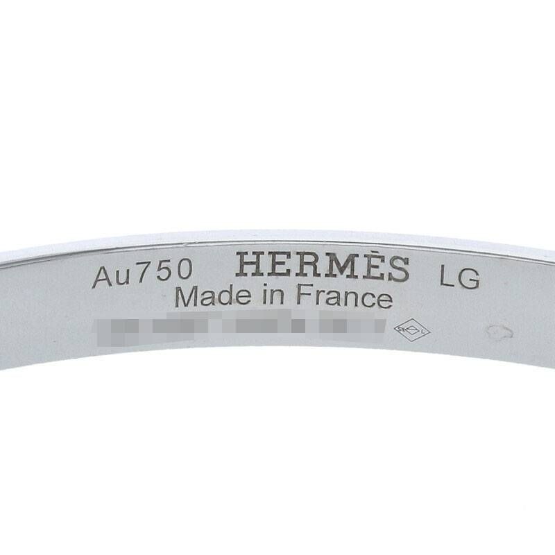 Hermes Collier De Chien Collier De Chien 18K Small Bracelet Ladies LG