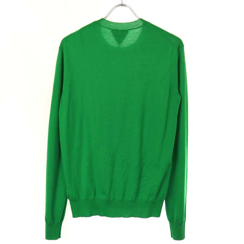 Bottega Veneta Pullover Wool Knit Sweater 670750 V0wh0 Green XS