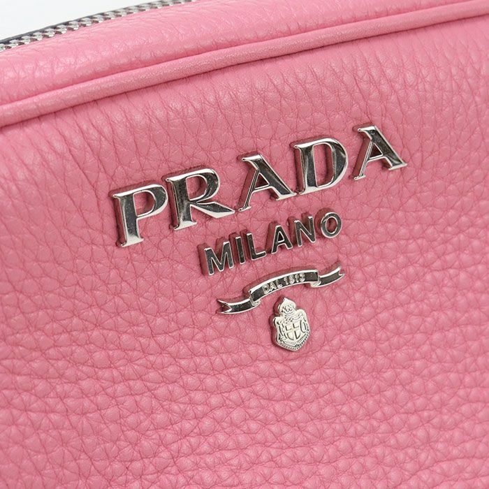 Prada 1bh096 Crossbody Shoulder Bag Leather Women