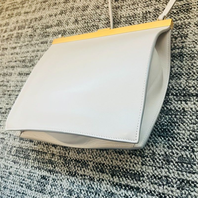 Celine Clasb Shoulder Bag Phoebe Period Gray : A2113