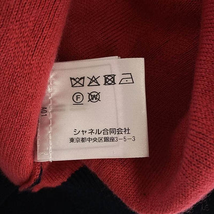 Gucci - P70525k Cashmere Coco Mark Logo Crew Neck Knit Pullover - S - Navy -