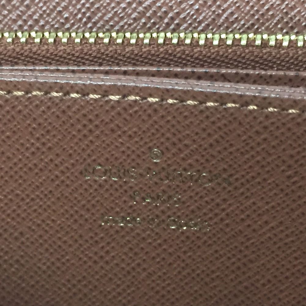 Louis Vuitton Monogram Zippy Wallet Round Zipper Long Wallet