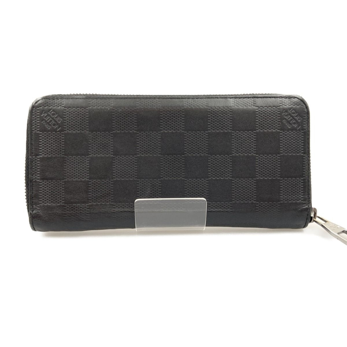 Louis Vuitton Damier Infini Zippy Wallet Vertical Round Zipper Long Wallet