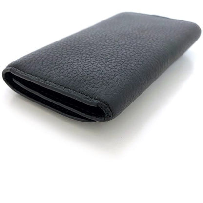 Loewe 6ring Key Case Black Anagram C660k92x02 Excellent Condition